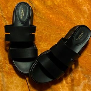 Cole Haan Leather Slides